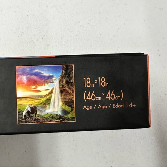 💥SOLD💥 Icelandic Waterfall puzzle by Buffalo 300 pieces - Picture 5 of 6